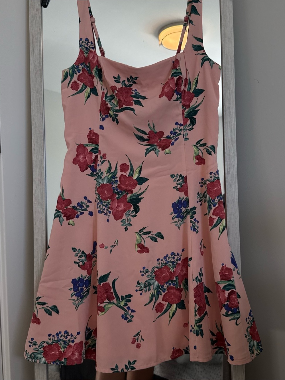 Abercrombie & Fitch Floral Pink Dress
